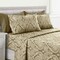 Paisley Printed 1800 Series Deep Pocket Premier Microfiber 6 Piece Bed Sheet Set (Multiple Colors)